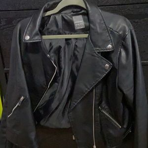 Leather jacket